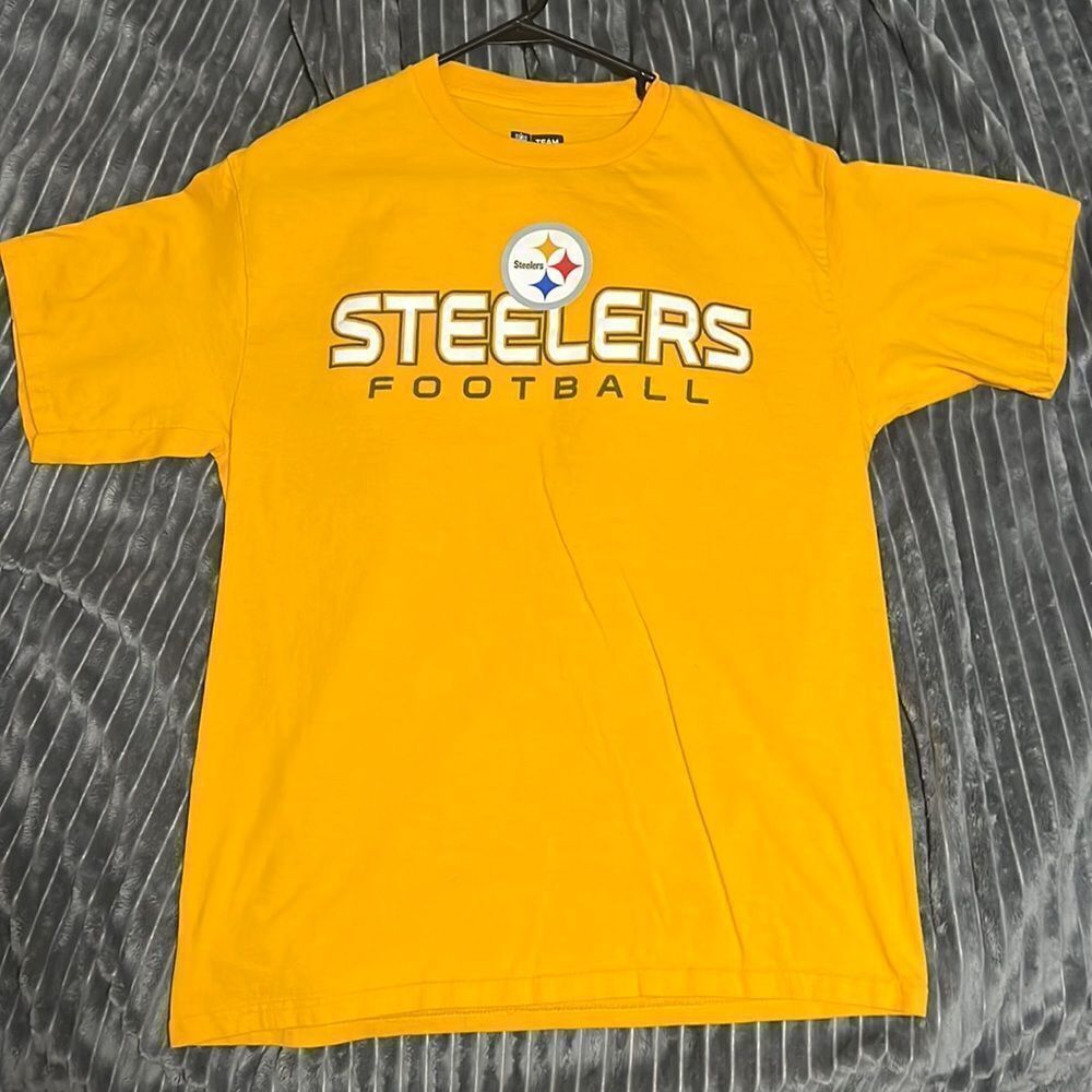 🔥🏈‎ PITTSBURGH STEELERS FOOTBALL NFL Tee - Excellent Condition - not Vintage